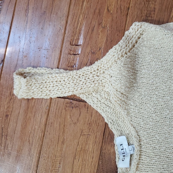 Gilli Cream Knit Women's Tank Top - Picture 3 of 7